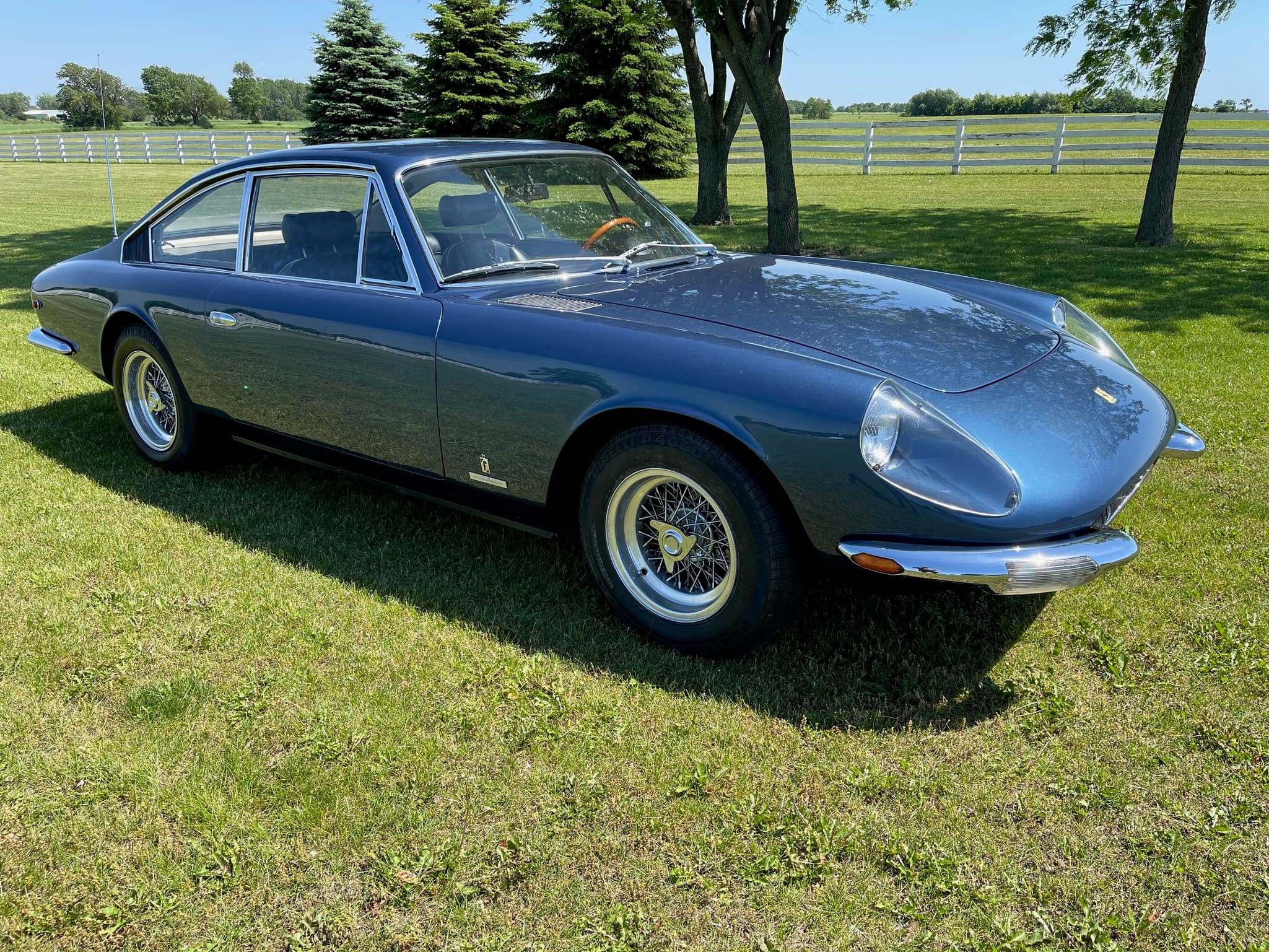 Detailed classic car